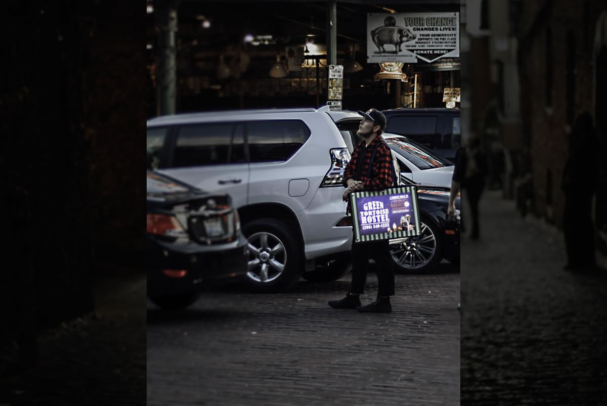 Portable LED Sign / Make Your Street Advertising Easy and Stand Out!