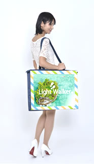 Light Walker(ライトウォーカー)超軽量の移動式LED看板・電光看板・野外広告01